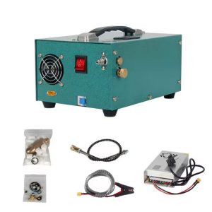 Mesin Kompresor Angin PCP 4500 PSI 300W - Dual Power 12V DC & 220V AC (Portable)